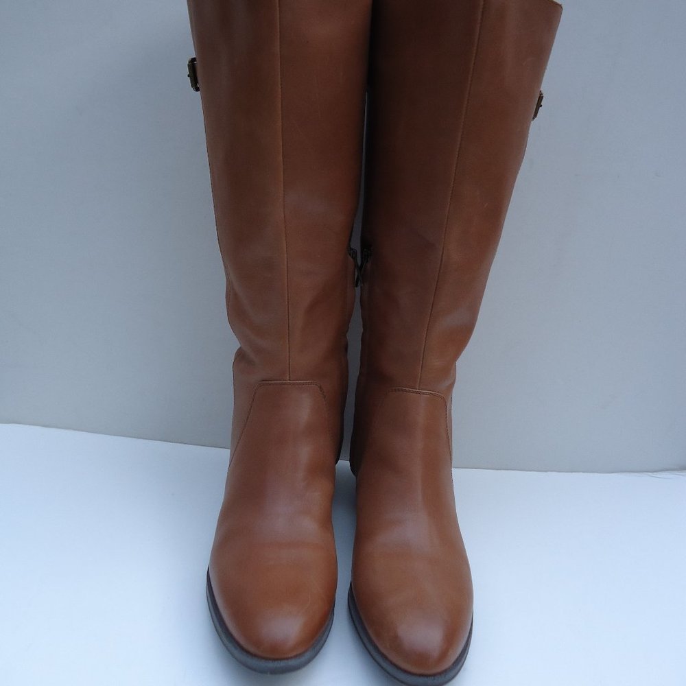 SIZE10.SAM EDELMAN PATTON 2  Leather Riding boots
